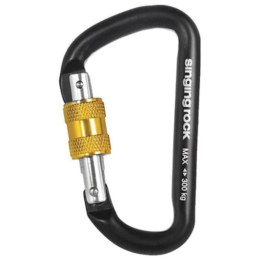 Singing Rock MINI D Screw Gate Accessory Carabiner