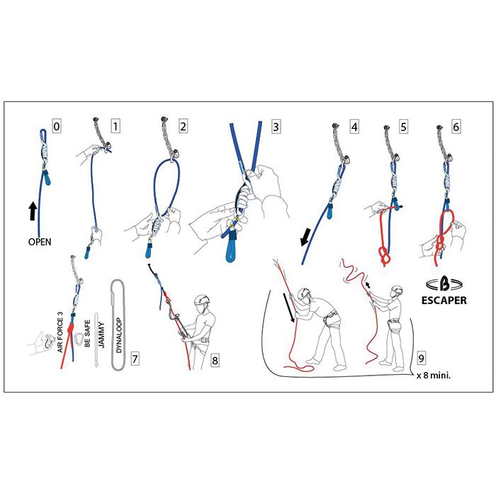 Beal ESCAPER Rapelling Device - RopesGear.com