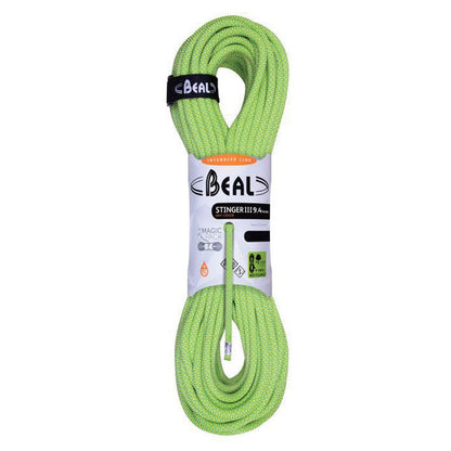 Beal STINGER 9.4MM Unicore Rope - RopesGear.com