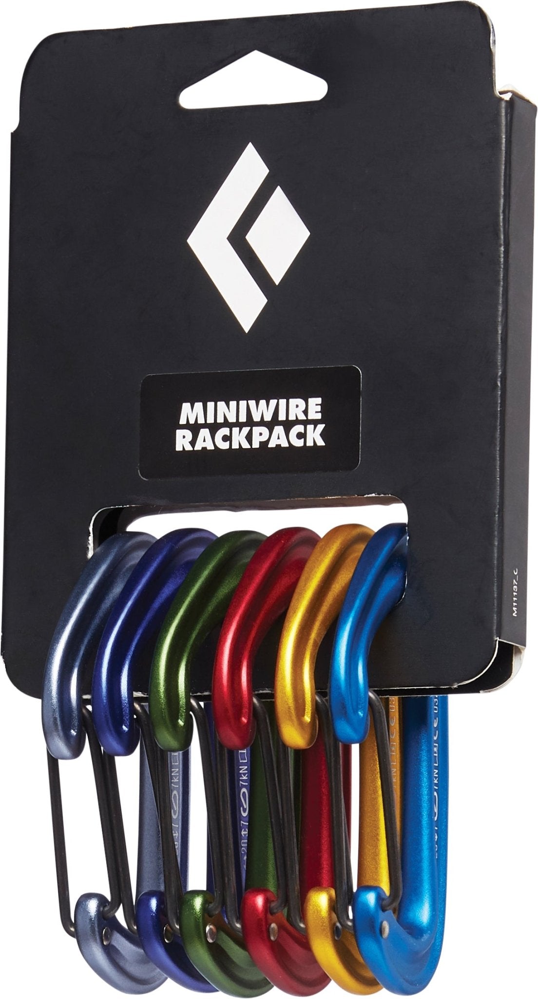 Black Diamond MINIWIRE Rack Pack of 6 Carabiners - RopesGear.com